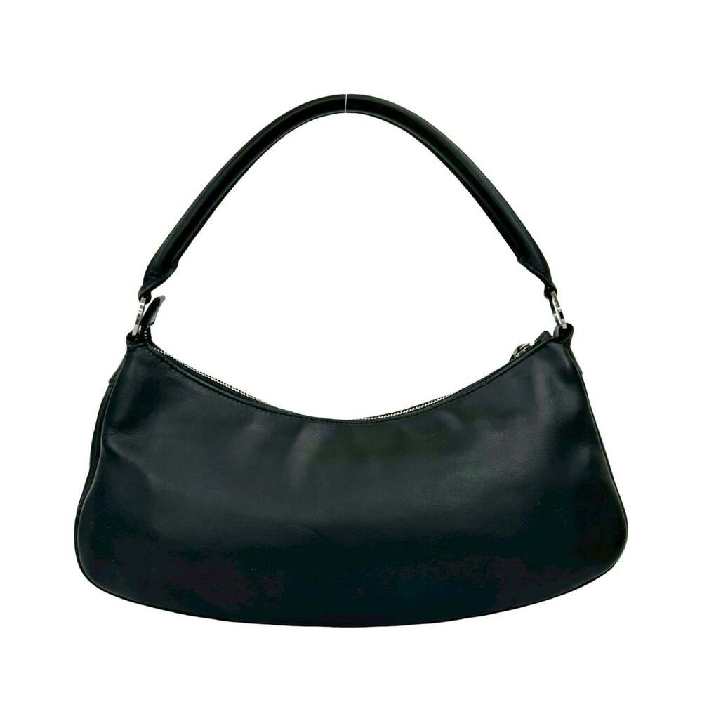 CHRISTIAN DIOR Black Leather Shoulder Bag - Picture 3 of 10